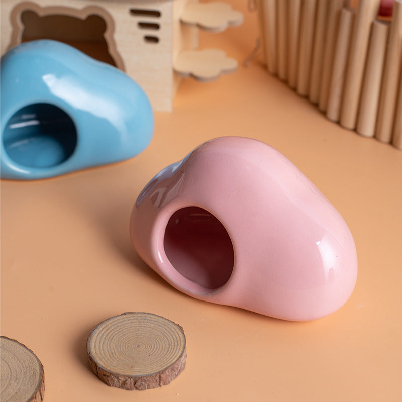 Cool Ceramic Nest Minipet Supplies Djungarian Hamster Squirrel Landscaping Shelter