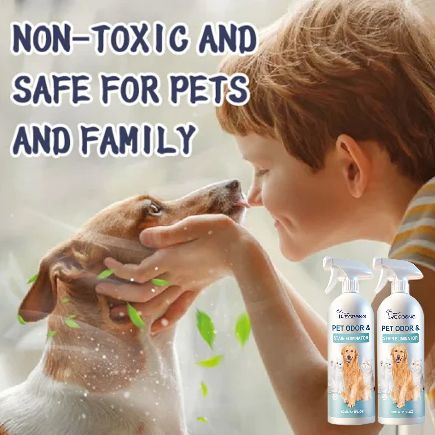 Air Freshener Spray For Cleaning And Deodorizing Cats And Dogs
