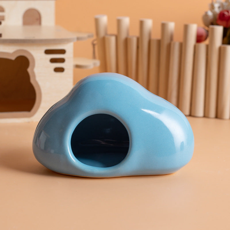 Cool Ceramic Nest Minipet Supplies Djungarian Hamster Squirrel Landscaping Shelter