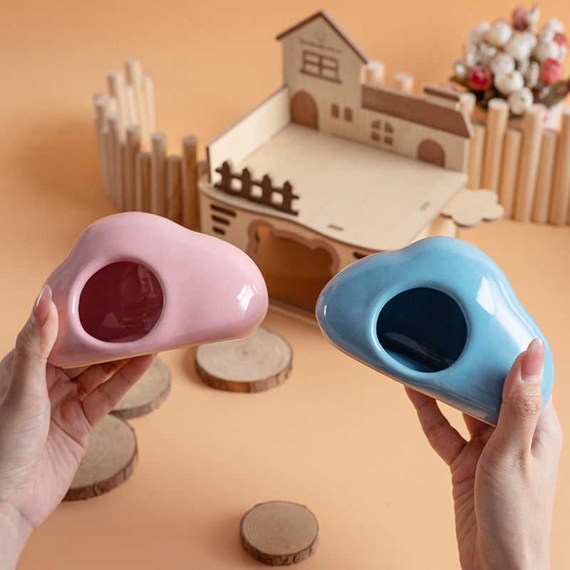 Cool Ceramic Nest Minipet Supplies Djungarian Hamster Squirrel Landscaping Shelter