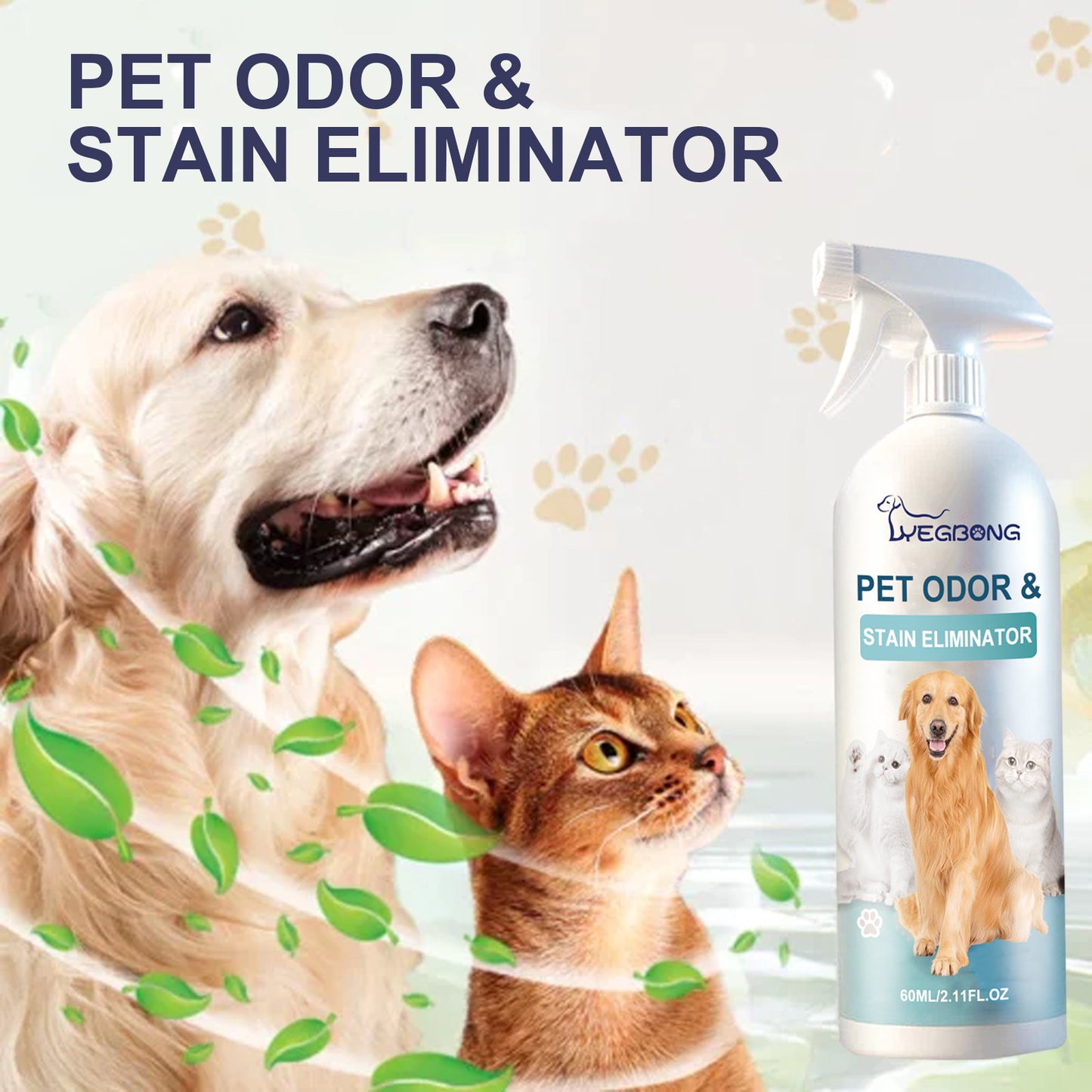 Air Freshener Spray For Cleaning And Deodorizing Cats And Dogs