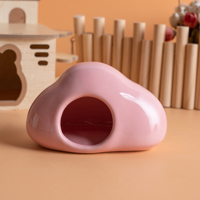 Cool Ceramic Nest Minipet Supplies Djungarian Hamster Squirrel Landscaping Shelter